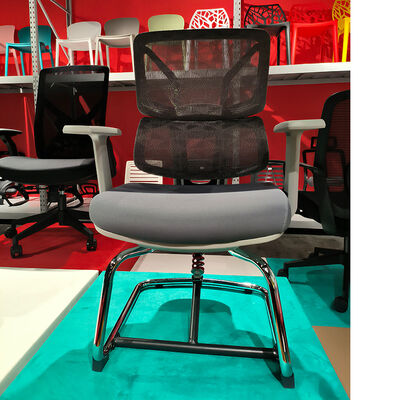 Buen precio Respaldo de brazos Sí, silla giratoria de oficina confortable, ergonómica, ajustable en altura, requiere montaje de respaldo de malla en línea