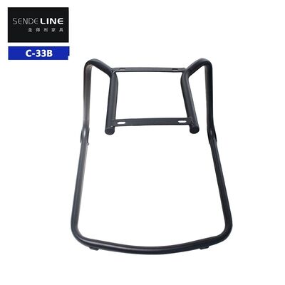 Buen precio Elegante silla de oficina de hierro negro marco de metal, base de la silla de oficina, 515 × 515 × 370 mm en línea