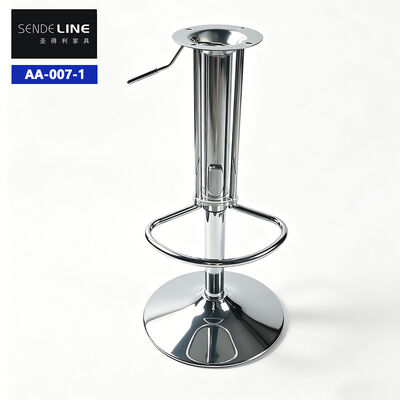 Buen precio Base de taburete de bar con ajuste de altura de 515-775 mm, rotación de 360° y construcción de hierro duradera para lugares de ocio en línea