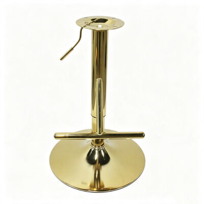 Buen precio Altura ajustable 550-750mm Base de taburete de barra con 50mm Tubos de elevación de la varilla de aire Compatibilidad y múltiples diámetros de la base 500-385mm En línea
