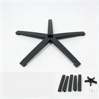 Buen precio Base de silla de cinco estrellas desmontable con diámetro de 700 mm y presión estática de 1136 kg para sillas giratorias de oficina En línea