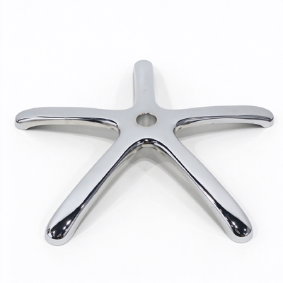 Buen precio Base de silla de oficina de acero cromado de 750 mm y 5 estrellas para reemplazo de base de silla giratoria En línea